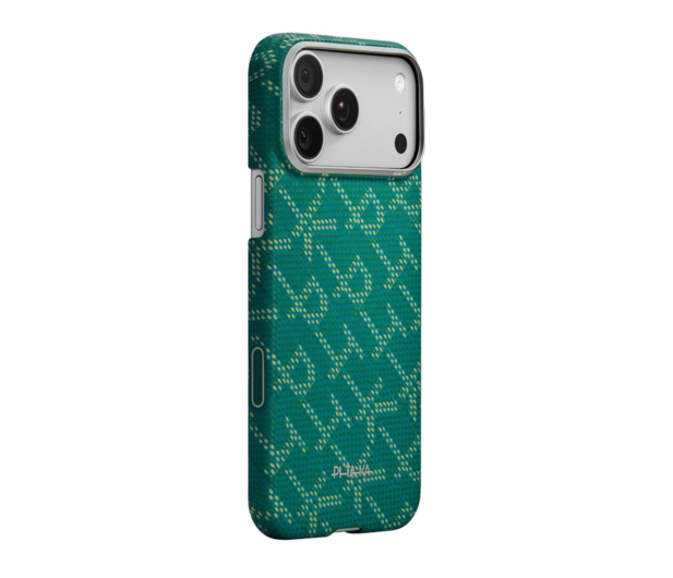 PITAKA Ultra-Slim Case Monogram-Gold/Green iPhone 17 Pro Max - 1369582 - zdjęcie 2